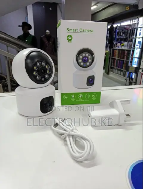 V380 WiFi Dual Lens Indoor Surveillance Camera