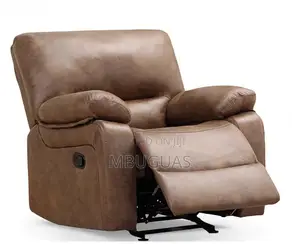 Faux Luxury Leather One Seater Incliner Sofa
