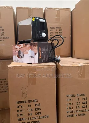 BH-002 2 Slice Toaster Heavy Duty 3 Pin Plug 1 Year Warranty