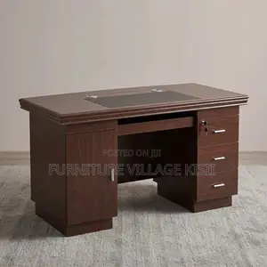 1.4M Executive Mahogany Office Desk