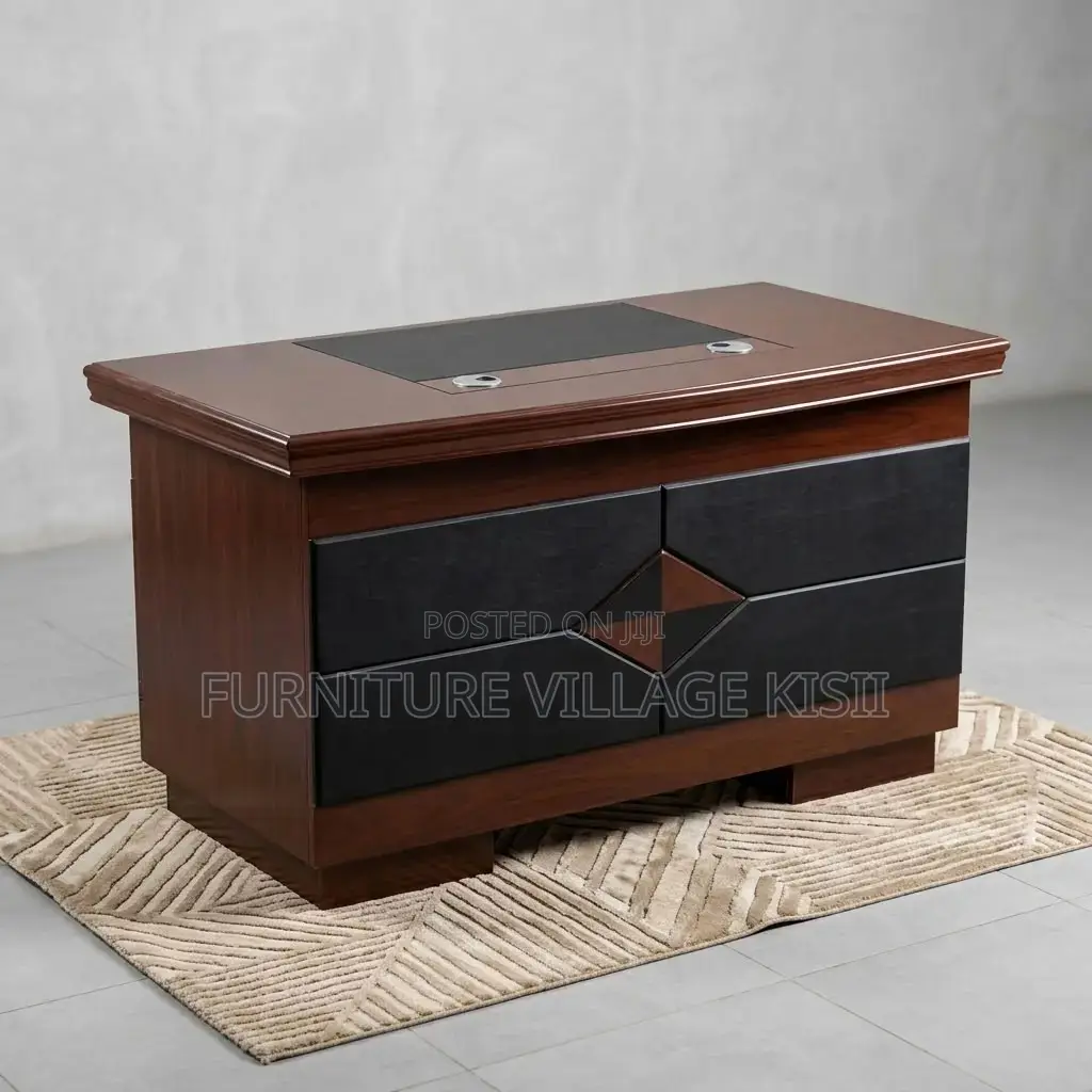 1.4M Executive Mahogany Office Desk