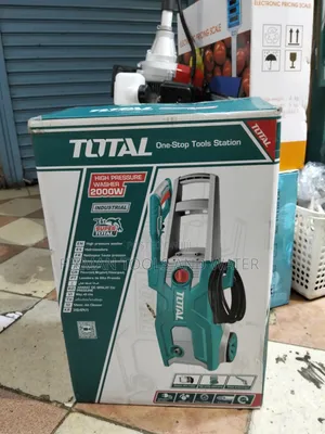 Total High Pressure Washer Machine 2000 Watts + Gun and Hose