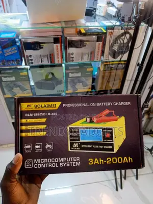 Bolaimei BLM-866C 15A Intelligent Pulse Car Battery Charger