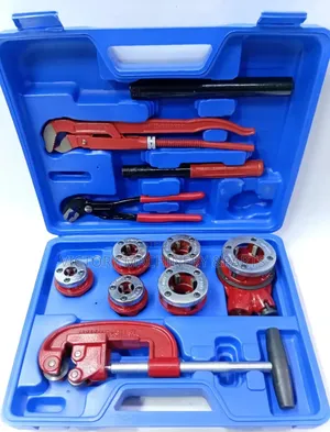 Die Stock Ratchet & Plumbing Tool Set