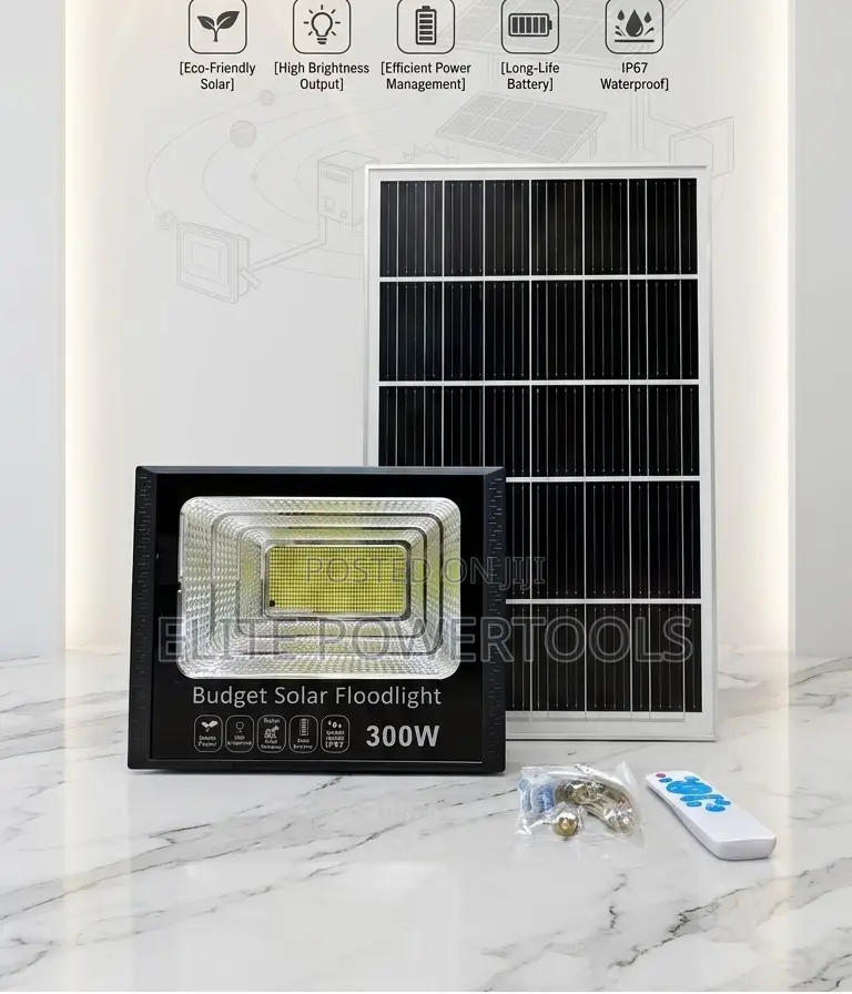 60W Budget Solar Floodlight