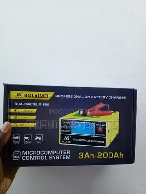 Bolaimei BLM-866 Battery Charger for Car Motorcycle & ATV
