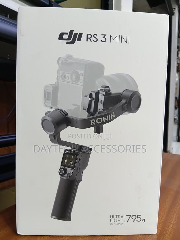 The DJI RS 3 Mini 3-Axis Handheld Gimbal Stabilizer. - main view