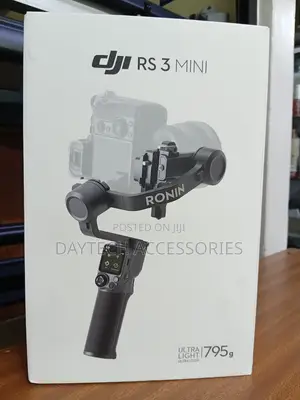 The DJI RS 3 Mini 3-Axis Handheld Gimbal Stabilizer.