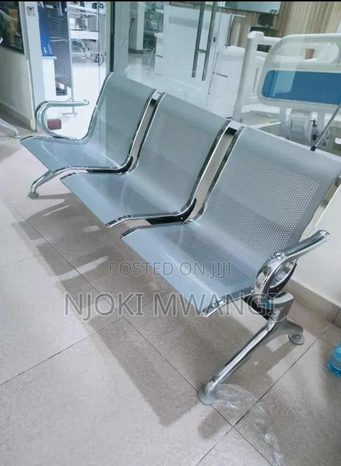 Unpadded Waiting Bench