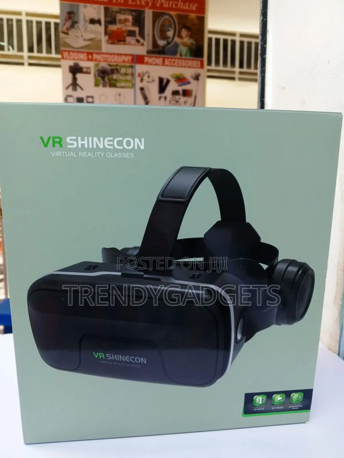 VR Shinecon 3D Virtual Reality Glasses for Android & iPhone