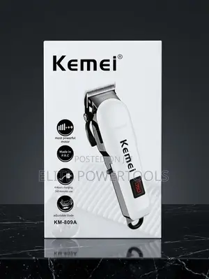 Kemei Rechargeable Cordless Hair Clipper.