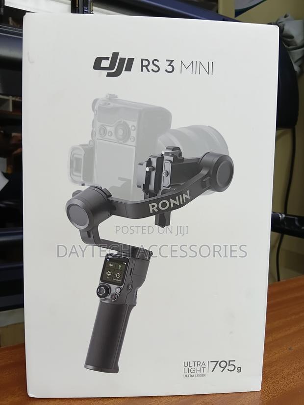 DJI RS 3 Mini Camera Gimbal Stabilizer - Black - main view