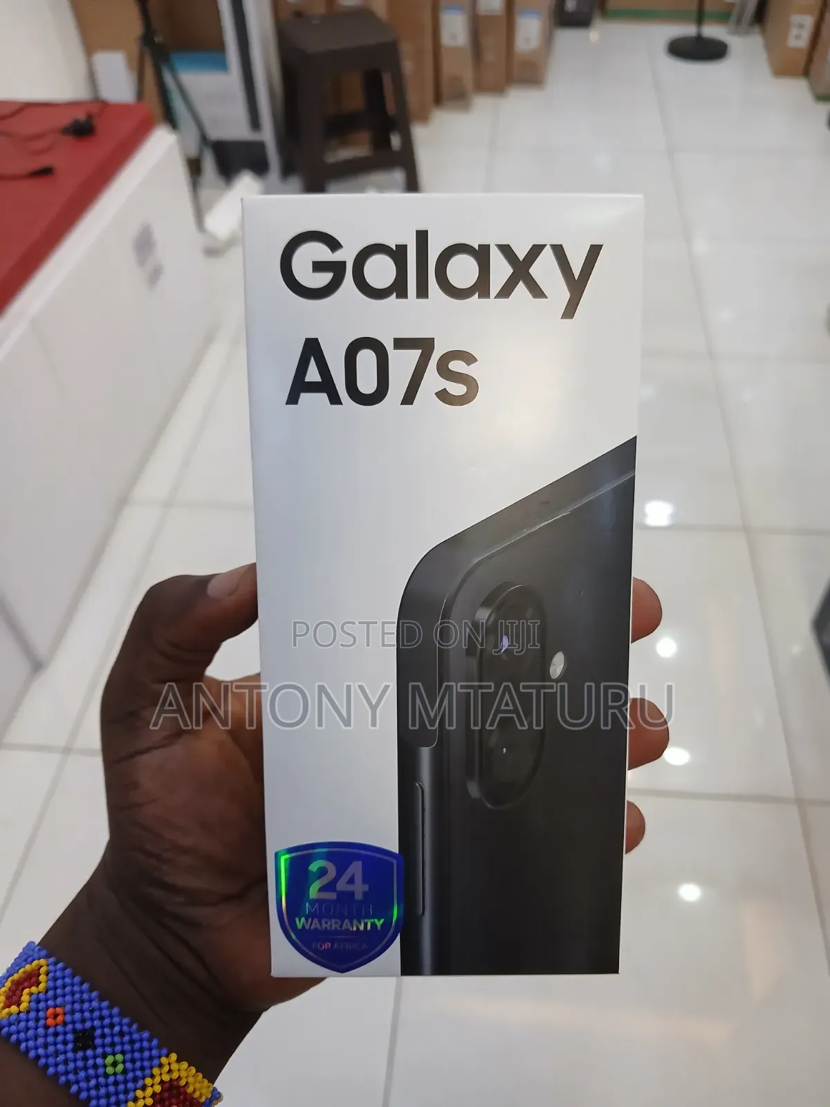 New Samsung Galaxy A07s 64 GB Black