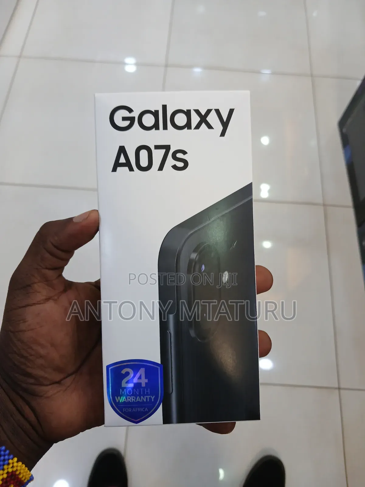New Samsung Galaxy A07s 64 GB Black