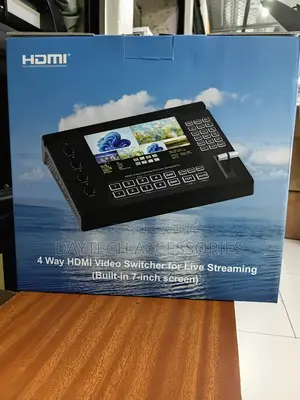 4-Way HDMI Video Switcher Designed for Live Streaming.