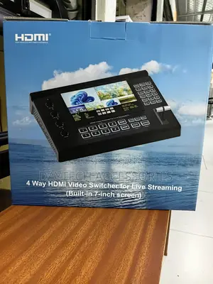 4-Way HDMI Video Switcher Designed for Live Streaming.