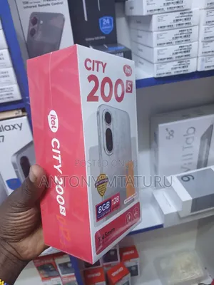 New Itel City 200 128 GB Black