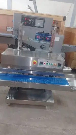 Continuous Band Sealing Machine With Conveyor
