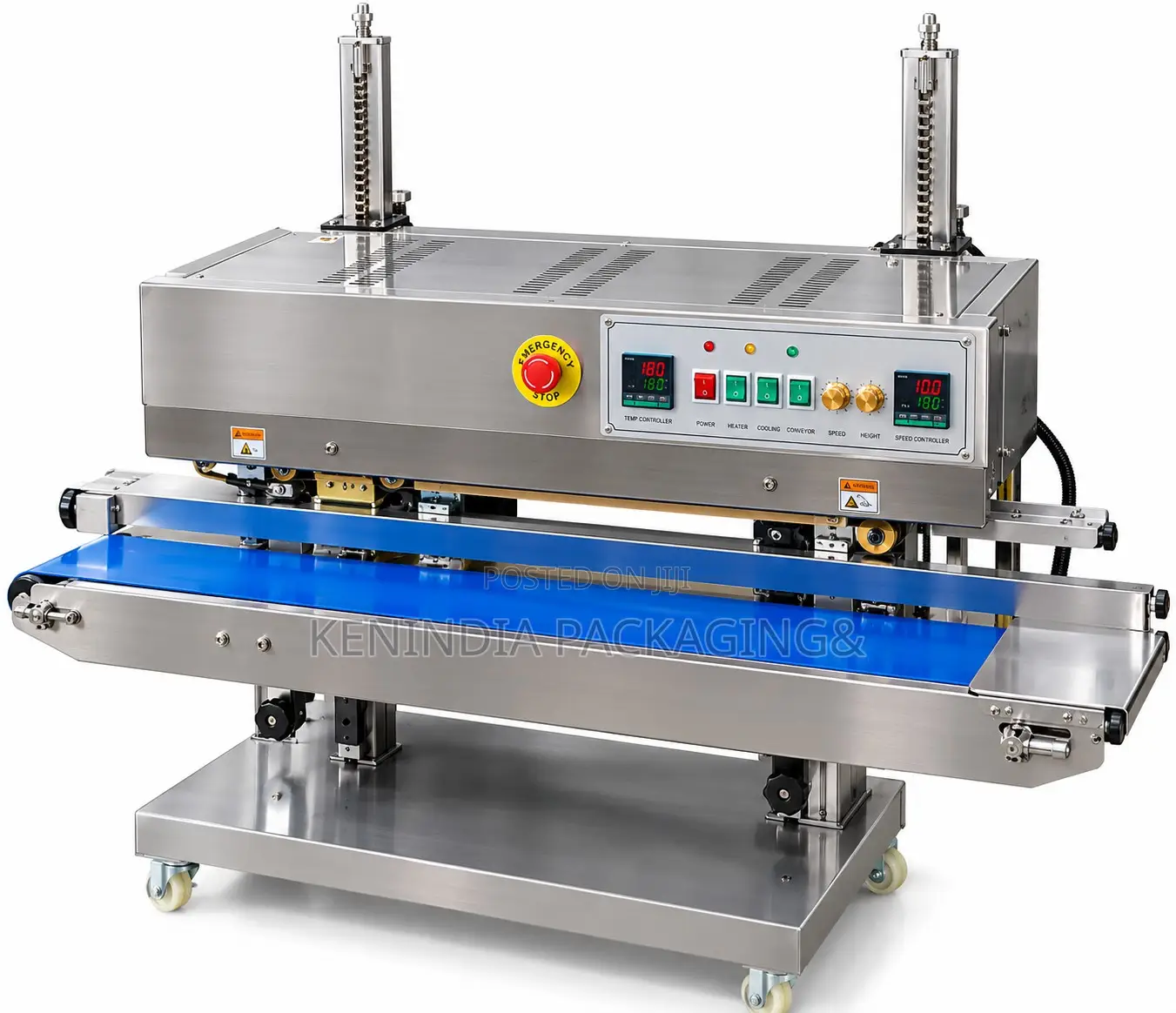 Continuous Band Sealing Machine With Conveyor