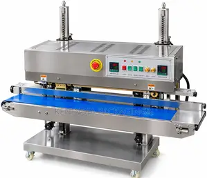 Continuous Band Sealing Machine With Conveyor