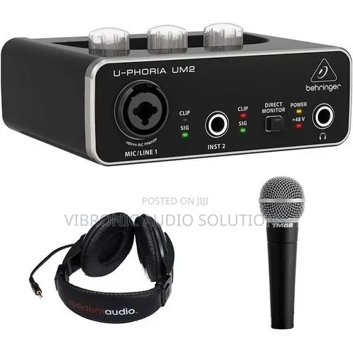 Behringer U-Phoria UM2 Audio Interface