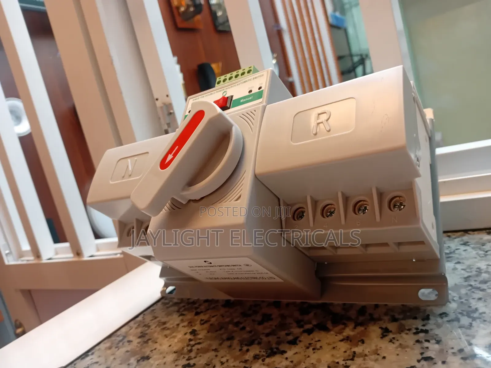 ATS 4P Dual Power Automatic Transfer Switch DIN Rail Auto Changeover