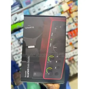 Focusrite Scarlett Solo 4th Gen USB Audio Interface