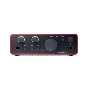 Focusrite Scarlett Solo 4th Gen USB Audio Interface