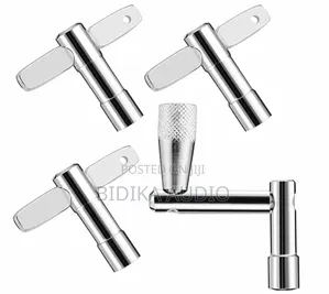 Drum Tuning Key - Chrome-Plated Steel