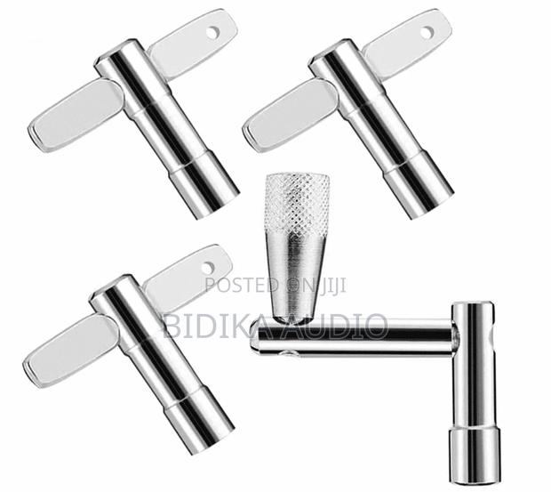 Drum Tuning Key - Chrome-Plated Steel - main view