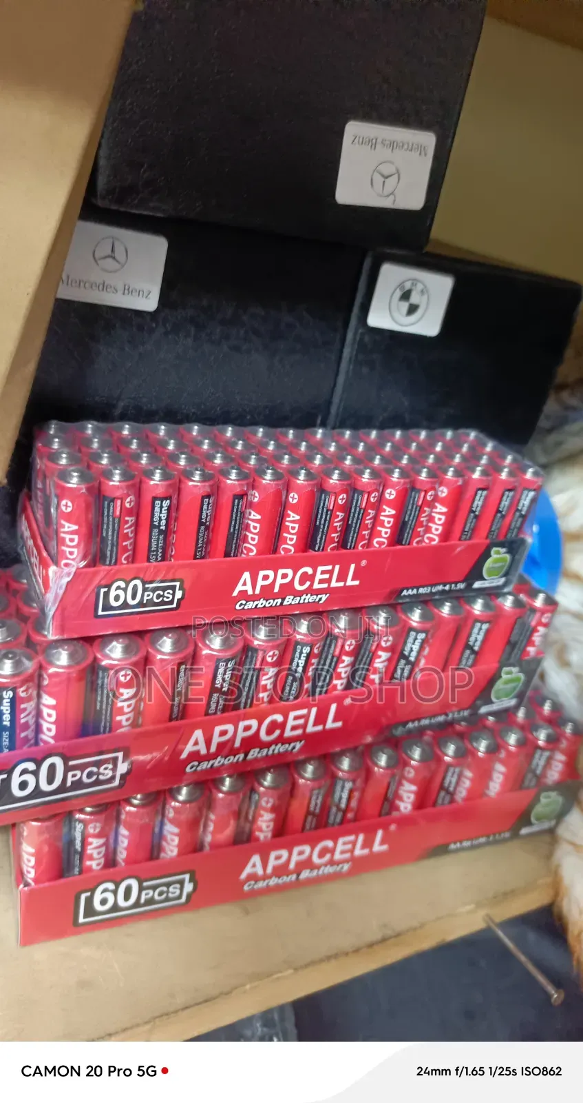 60pcs Appacell Carbon Dry Cell AA Battery