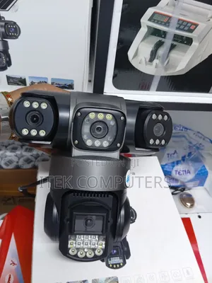 4G Triple Lens Electric PTZ Camera for Wide Area Remote Monitoring Pro