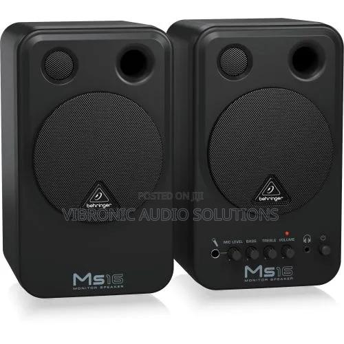 Behringer MS16 High-Performance Active 16-Watt Personal Monitor System - thumbnail 3