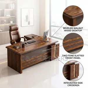 Executive Boss L-Shaped Table-1.8m