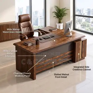 Executive Boss L-Shaped Table-1.8m