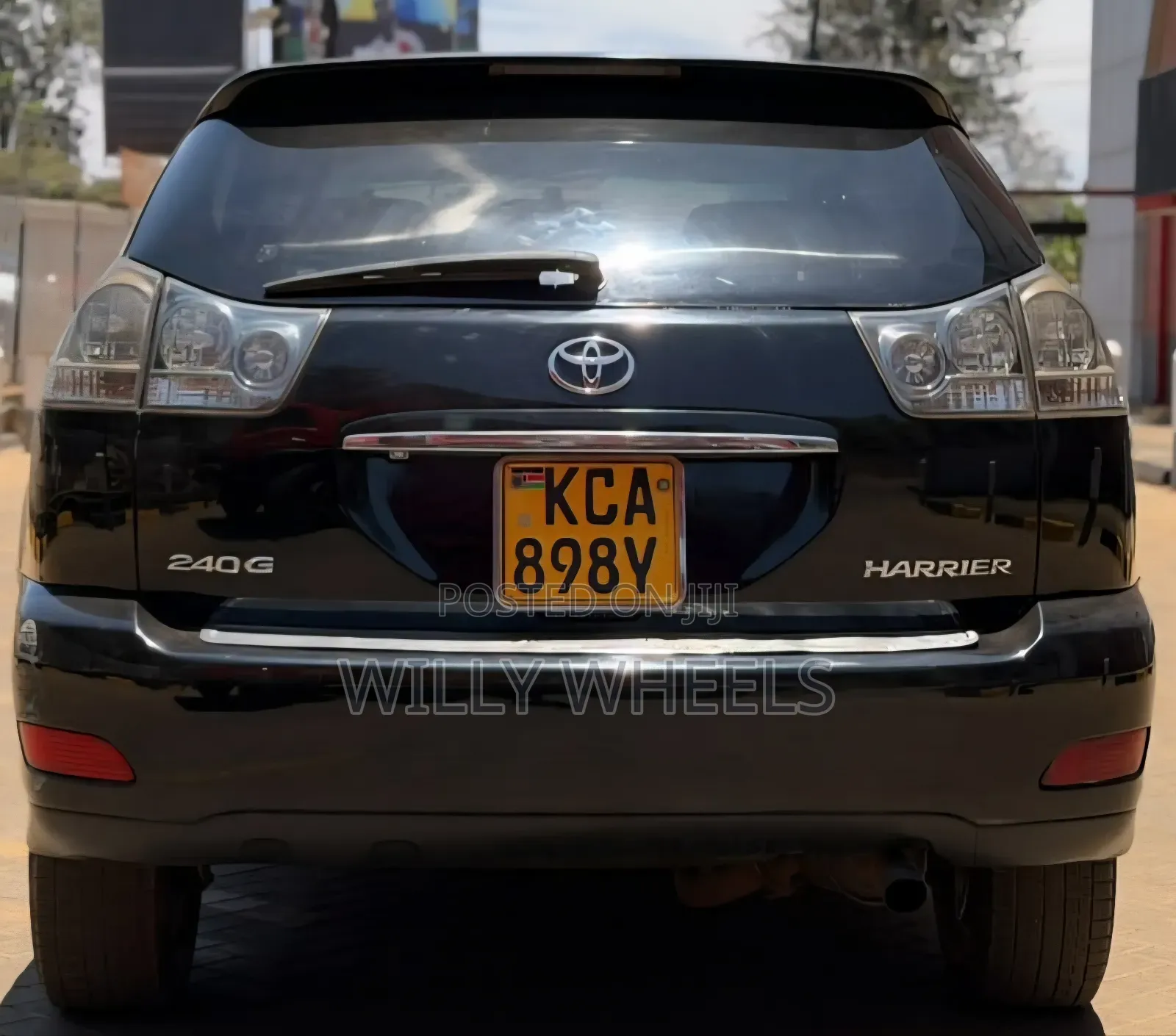 Toyota Harrier 2.4 2007 Black