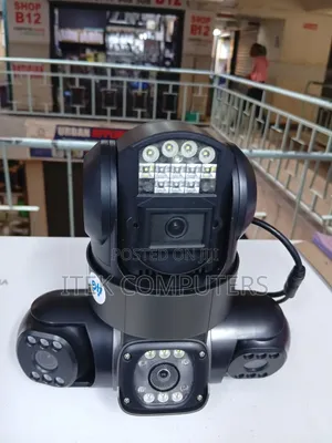 4G Electric Triple Lens Camera for Advanced Outdoor CCTV Protection HD