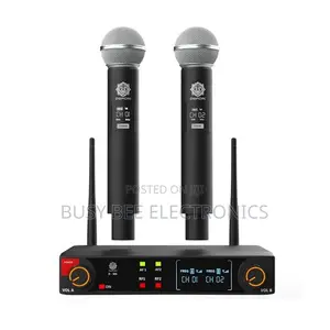 DIGIMORE Wireless Microphone System , 197ft Range , Balanced XLR Outs