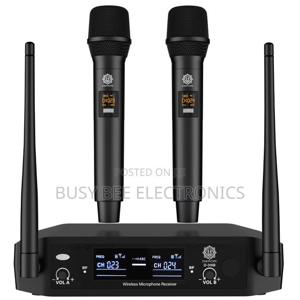 DIGIMORE Wireless Microphone System , 197ft Range , Balanced XLR Outs - thumbnail 6