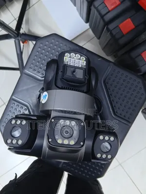 4G Triple Lens Electric Camera for Clear Multi Angle Security Views HD