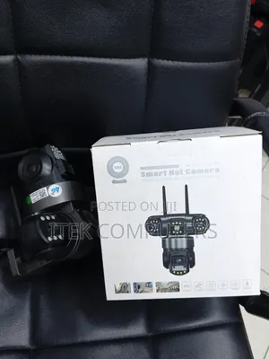 Electric 4G Triple Lens Camera for Shops, Warehouses and Parking Areas