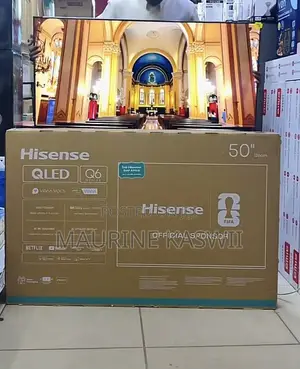 Hisense Qled 50”smart Uhd TV