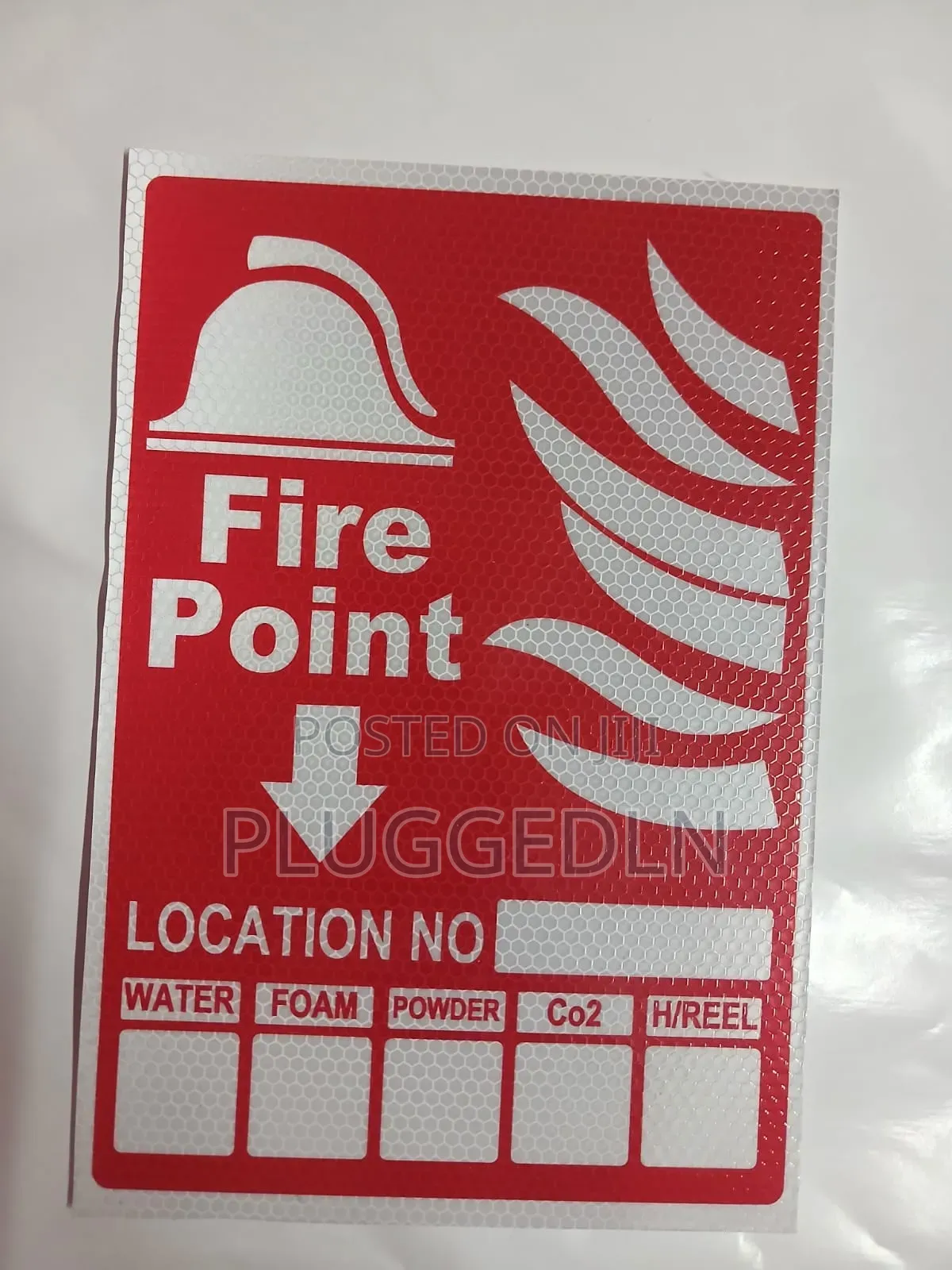 Fire Point Safety Sign