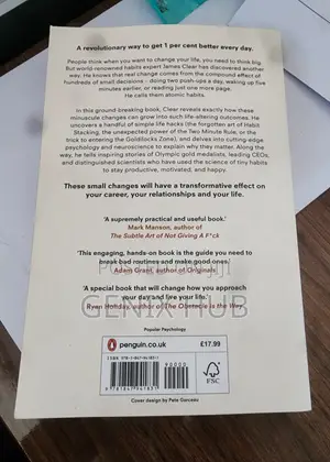 Atomic Habits - New, Original Copy