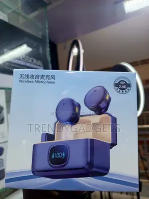 Q8 Wireless Clip-on Microphone With Magnetic Mics & Noise Reduction