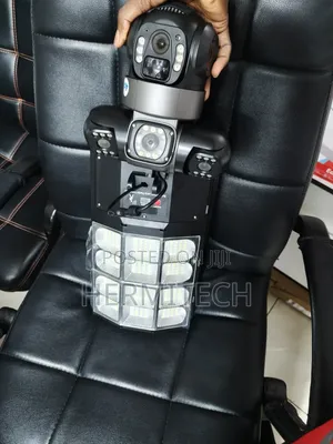 4G Triple-Lens Floodlight CCTV for Homes and Compounds