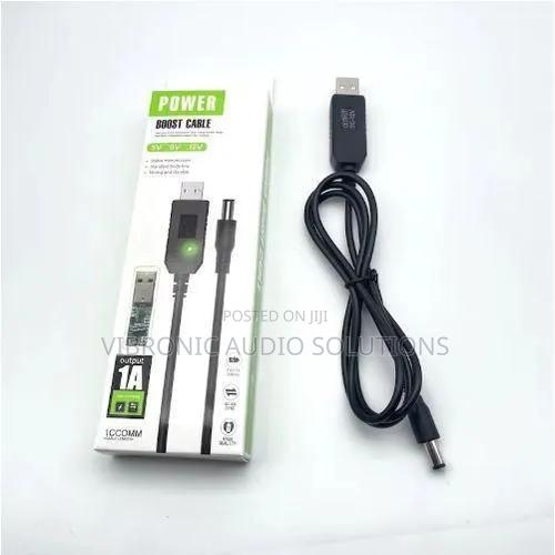5v USB to 12v Dc Power Router Boost Cable Output 1A - main view