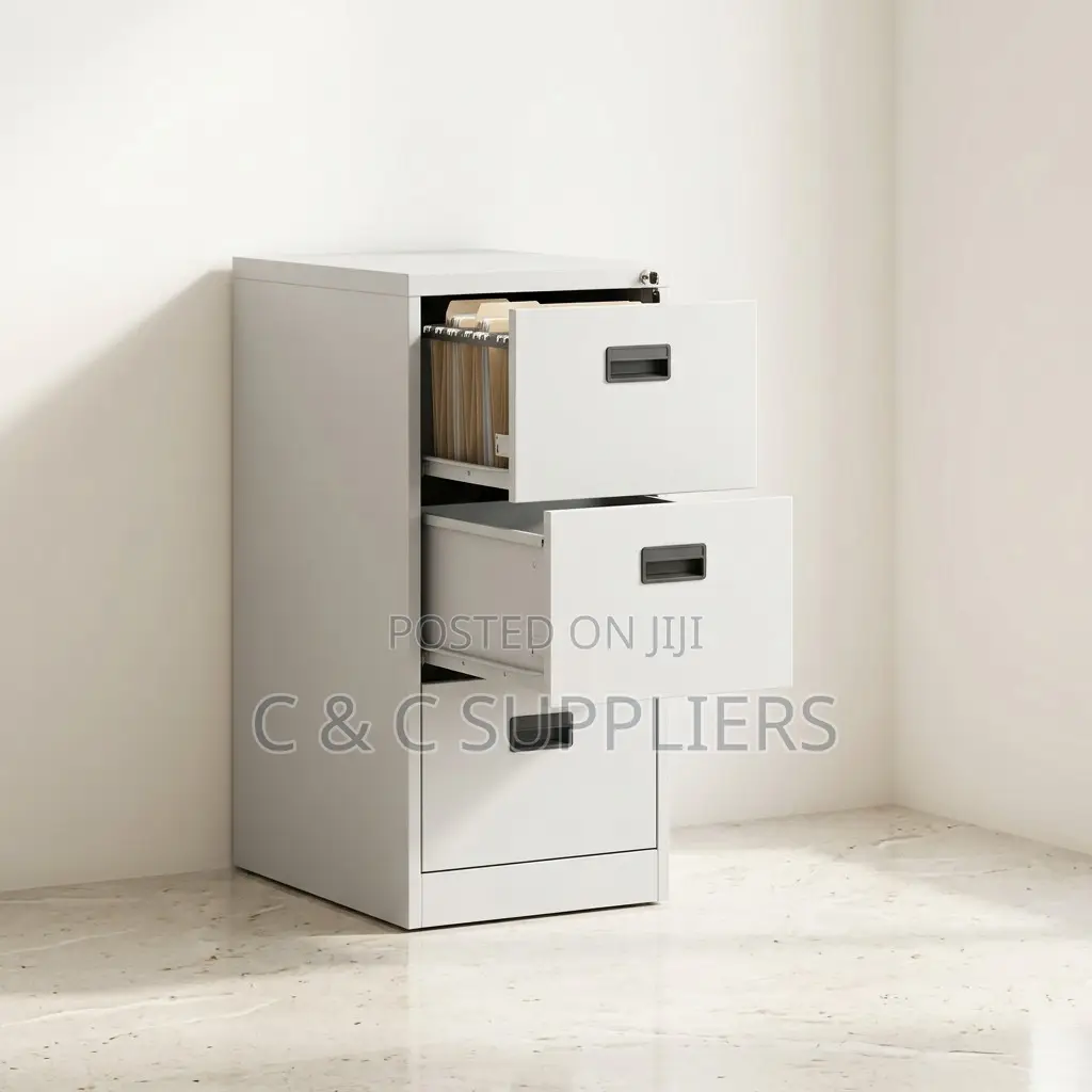 3-Drawer Gym/Home Storage Cabinet