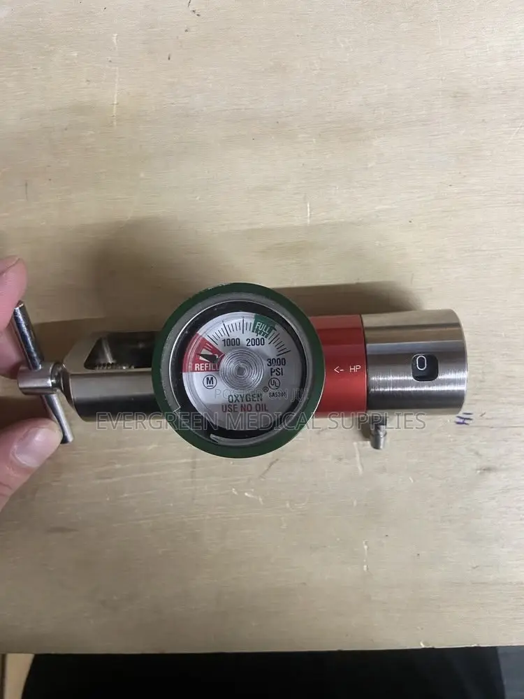 Oxygen Regulator Side/Top