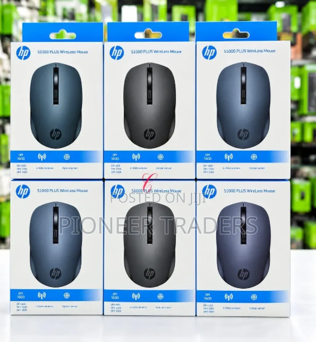 *New Product;* HP *S1000 PLUS* Silent Optical 2.4GHz *Wireless Mouse